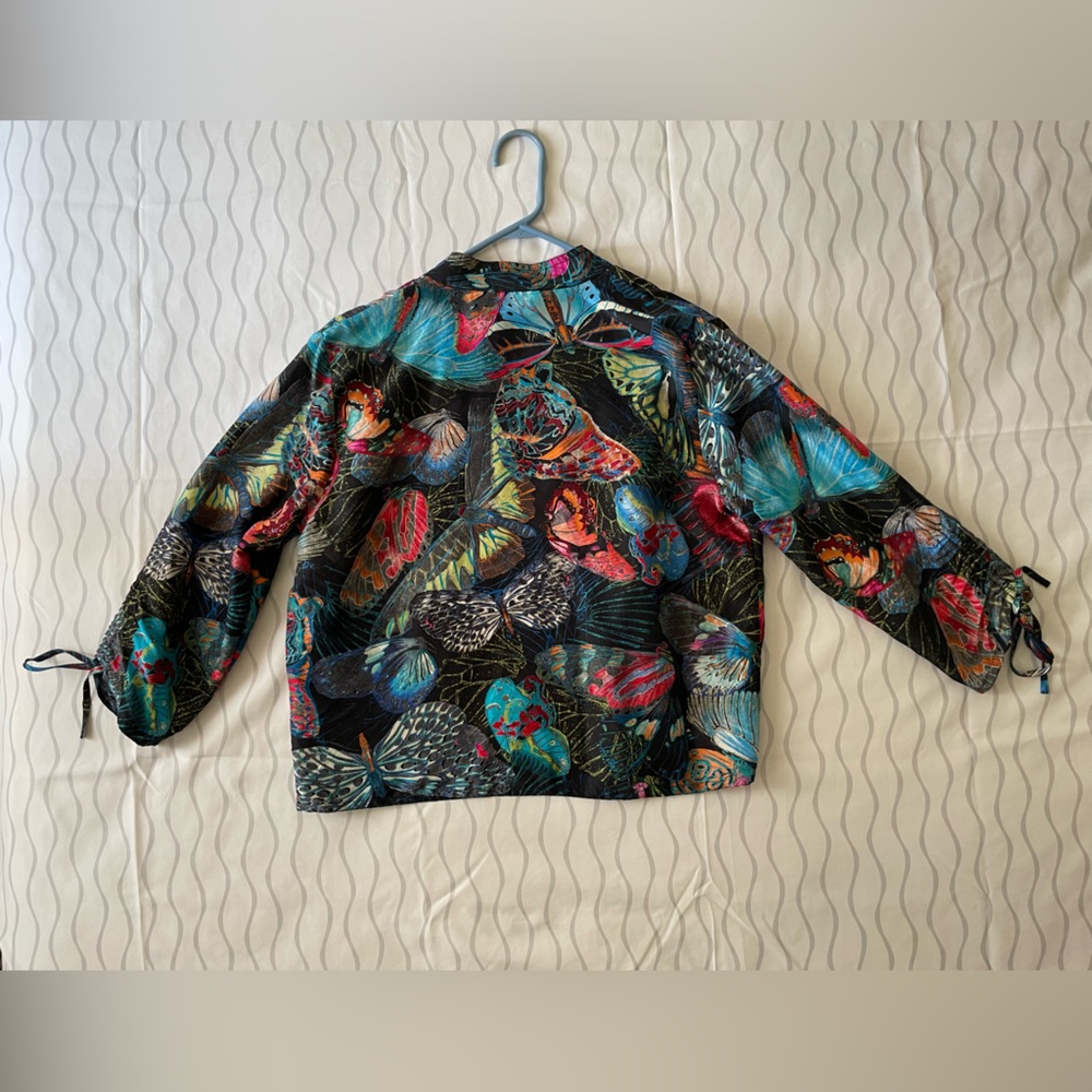 Chico's Lightweight Butterfly Jacket - Picture 2 of 6